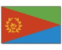 Eritrea Hissfahne gedruckt im Querformat | 90 x 150 cm