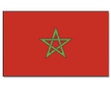 Marokko Hissfahne gedruckt im Querformat | 90 x 150 cm