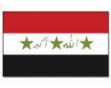 Irak Staatsflagge 2004 - 2008 Fahne gedruckt | 90 x 150 cm