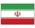 Iran Hissfahne gedruckt im Querformat | 90 x 150 cm
