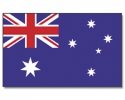 Australien Hissfahne gedruckt im Querformat | 90 x 150 cm