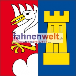 Fahne Gemeinde 3785 Gsteig (BE) | 30 x 30 cm und Grösser