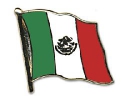 Flaggen Pin Mexiko geschwungen | ca. 20 mm