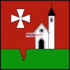 Fahne Gemeinde 3989 Ritzingen Ehemalige Gemeinde (VS) | 30 x 30 cm und Grösser