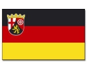 Rheinland-Pfalz Hissfahne gedruckt quer | 90 x 150 cm
