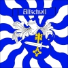 Fahne geflammt Gemeinde 4123 Allschwil (BL) | 30 x 30 cm und Grösser