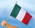 Italien Fahne / Flagge am Stab | 30 x 45 cm