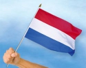Niederlande Fahne / Flagge am Stab | 30 x 45 cm