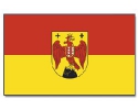 Burgenland mit Wappen Fahne / Flagge am Stab | 30 x 45 cm