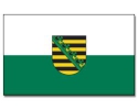 Sachsen Fahne / Flagge am Stab | 30 x 45 cm