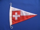 Schweizer CH Wimpel mit Wappen | 20 x 30 cm