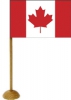 Tischfähnchen Kanada mit Fuss | 45 x 70 mm
