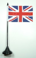 Grossbritannien Tisch-Fahne mit Fuss | 10 x 15 cm