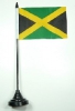 Jamaika Tisch-Fahne mit Fuss | 10 x 15 cm