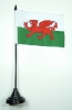 Wales Tisch-Fahne mit Fuss | 10 x 15 cm