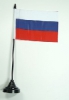 Russland Tisch-Fahne mit Fuss | 10 x 15 cm