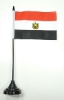 Ägypten Tisch-Fahne mit Fuss | 10 x 15 cm