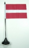 Lettland Tisch-Fahne mit Fuss | 10 x 15 cm