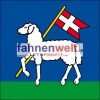 Fahne Gemeinde 4514 Lommiswil (SO) | 30 x 30 cm und Grösser
