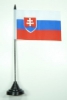 Slowakei Tisch-Fahne mit Fuss | 10 x 15 cm