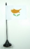 Zypern Tisch-Fahne mit Fuss | 10 x 15 cm