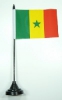 Senegal Tisch-Fahne mit Fuss | 10 x 15 cm