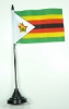 Simbabwe Tisch-Fahne mit Fuss | 10 x 15 cm