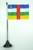 Zentralafrika Tisch-Fahne mit Fuss | 10 x 15 cm