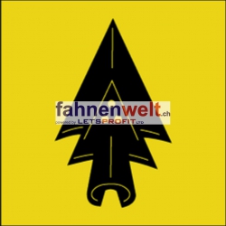 Fahne Gemeinde 4558 Heriswil Ehemalige Gemeinde (SO) | 30 x 30 cm und Grösser