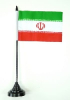 Iran Tisch-Fahne mit Fuss | 10 x 15 cm
