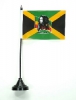 Bob Marley Tisch-Fahne mit Fuss | 10 x 15 cm