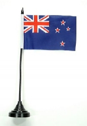 Neuseeland Tisch-Fahne mit Fuss | 10 x 15 cm