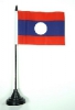 Laos Tisch-Fahne mit Fuss | 10 x 15 cm
