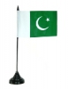 Pakistan Tisch-Fahne mit Fuss | 10 x 15 cm