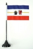 Mecklenburg Vorpommern Tisch-Fahne mit Fuss | 10 x 15 cm