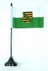 Sachsen Tisch-Fahne mit Fuss | 10 x 15 cm