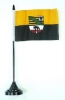 Sachsen Anhalt Tisch-Fahne mit Fuss | 10 x 15 cm