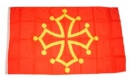 Fahne / Flagge Midi Pyrenees gedruckt | 90 x 150  cm