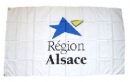 Fahne / Flagge Alsace Region Elsass gedruckt | 90 x 150  cm