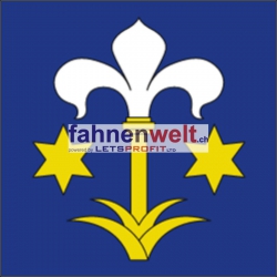 Fahne Gemeinde 5083 Ittenthal Ehemalige Gemeinde (AG) | 30 x 30 cm und Grösser