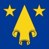 Fahne Gemeinde 5213 Villnachern (AG) | 30 x 30 cm und Grösser