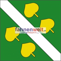 Fahne Gemeinde 5224 Unterbözberg Ehemalige Gemeinde (AG) | 30 x 30 cm und Grösser