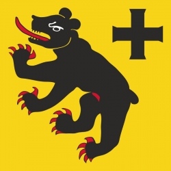 Fahne Gemeinde 6490 Andermatt (UR) | 30 x 30 cm und Grösser