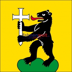 Fahne Gemeinde 6493 Hospental (UR) | 30 x 30 cm und Grösser
