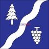 Fahne Gemeinde 6635 Gerra (Verzasca) Ehemalige Gemeinde (TI) | 30 x 30 cm und Grösser