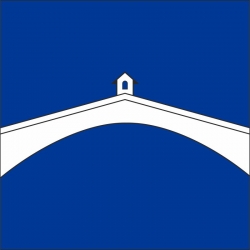Fahne Gemeinde 6657 Palagnedra Ehemalige Gemeinde (TI) | 30 x 30 cm und Grösser