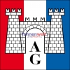 Fahne Gemeinde 6670/6672 Avegno-Gordevio (TI) | 30 x 30 cm und Grösser