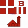 Fahne Gemeinde 6723 Prugiasco Ehemalige Gemeinde (TI) | 30 x 30 cm und Grösser
