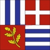 Fahne Gemeinde 6837 Bruzella Ehemalige Gemeinde (TI) | 30 x 30 cm und Grösser