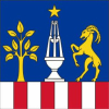 Fahne Gemeinde 6935 Bosco Luganese Ehemalige Gemeinde (TI) | 30 x 30 cm und Grösser